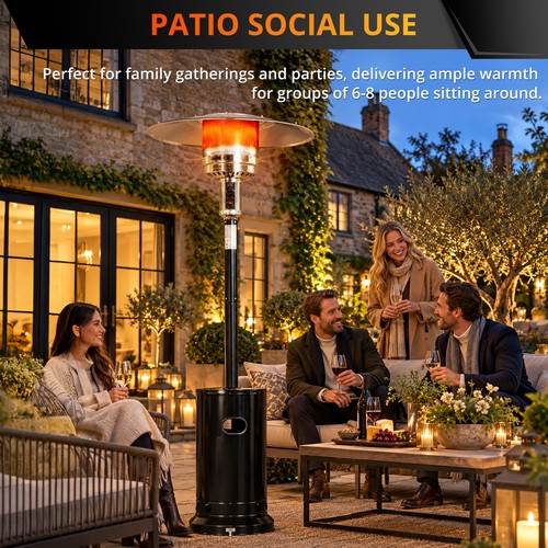 13kw umbrella patio gas heater - 13kw,