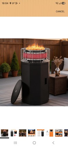 Outdoor gas flame patio - outdoor,