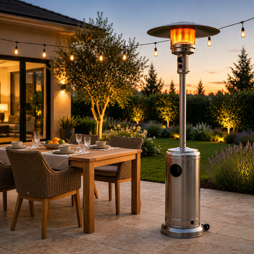 Outdoor gas patio heater - patio,