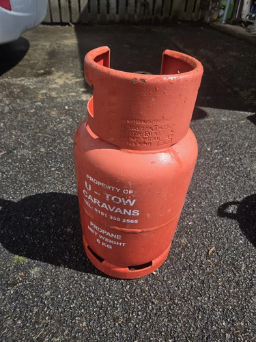 Tow gas cylinder propane 6kg - u-tow,
