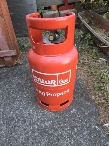 Calor gas cylinder - propane, 6kg