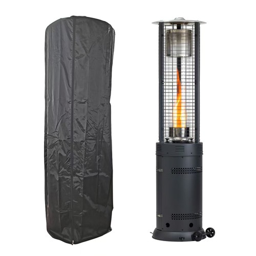 5kw spiral flame patio - spiral,