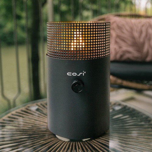 Black portable gas - black, lantern